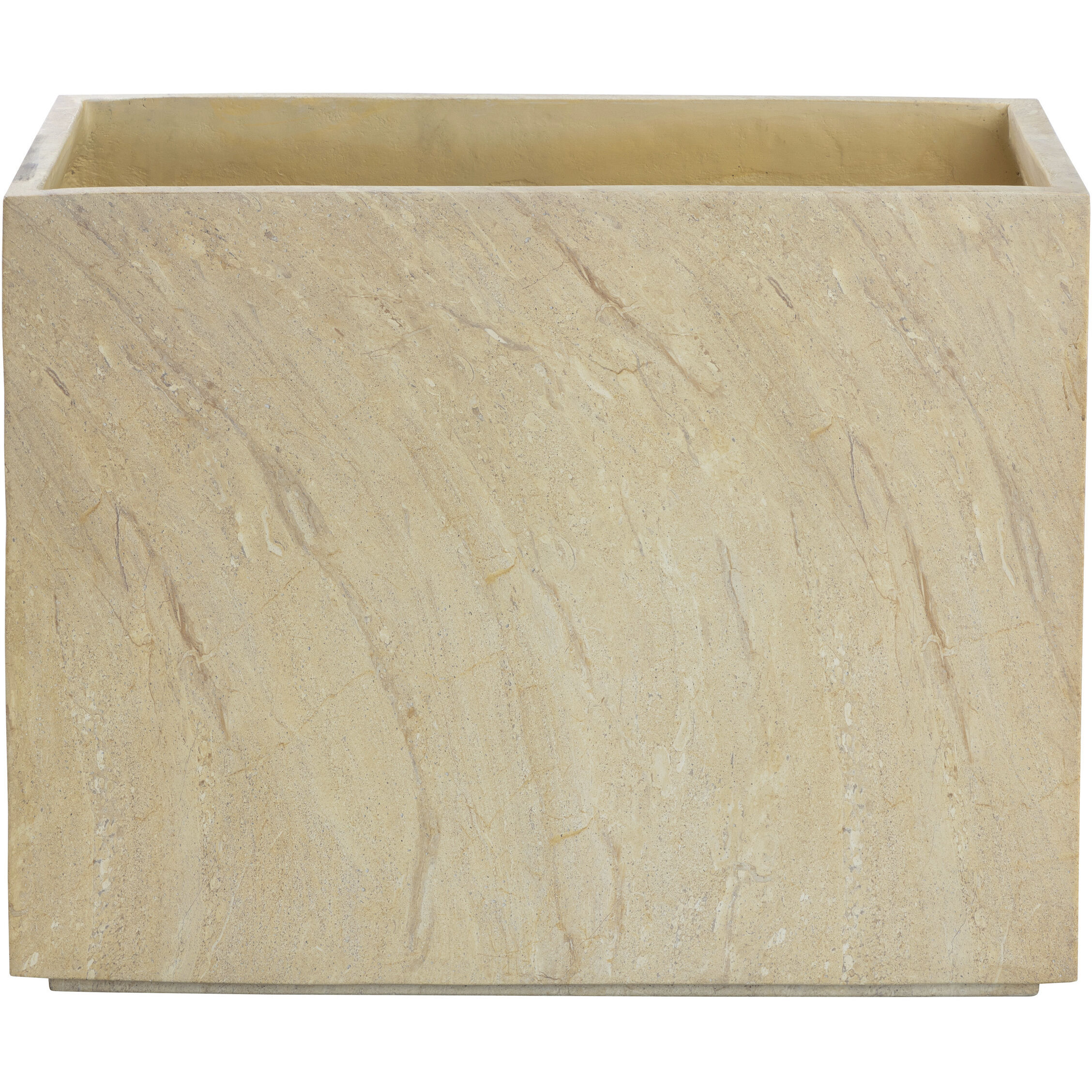 Leilani Travertine Look / Natural Outdoor Planter